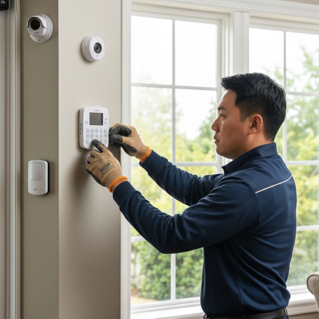 آموزش نصب و راهاندازی سیستم امنیتی خانگی